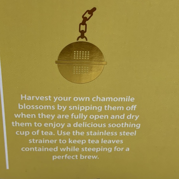 ✅Goldessence Aromas Relax, Refresh, Recharge Chamomile Grow Set W/Ceramic Mug - Picture 6 of 7